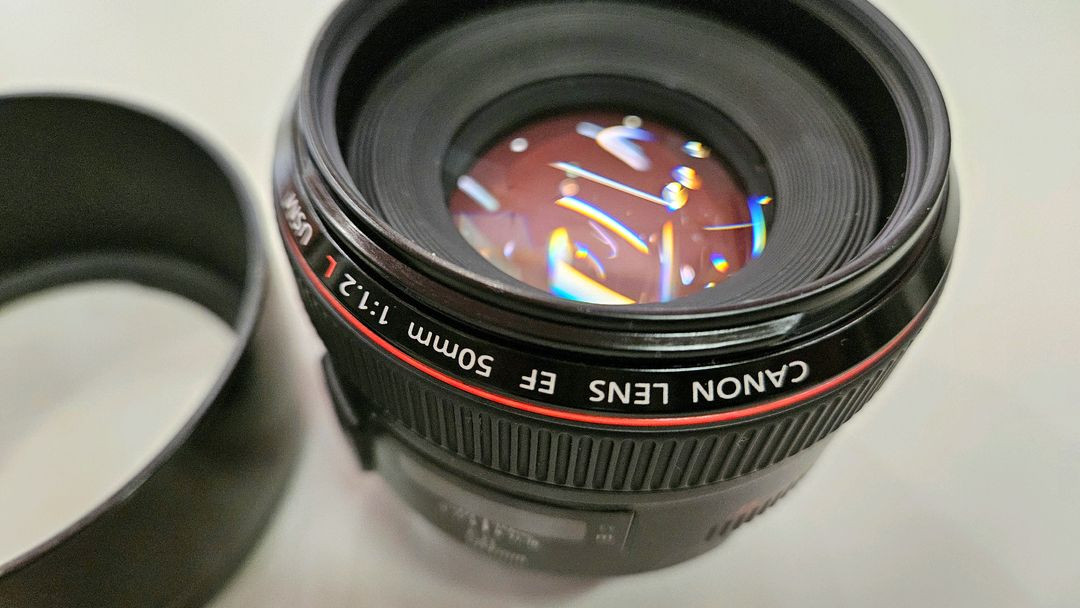 A급 > 캐논 오이만두 EF 50mm F1.2 L USM 50.2L 인물렌즈 여친렌즈 이미지