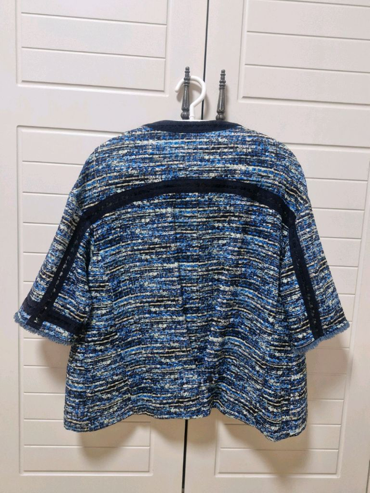 탱커스 트위드 자켓 오즈세컨지컷에고이스트베네통럭키슈에뜨온앤온시스템듀엘헤지스미샤sjsj시슬리레니본쥬크샤틴씨씨콜렉트 이미지