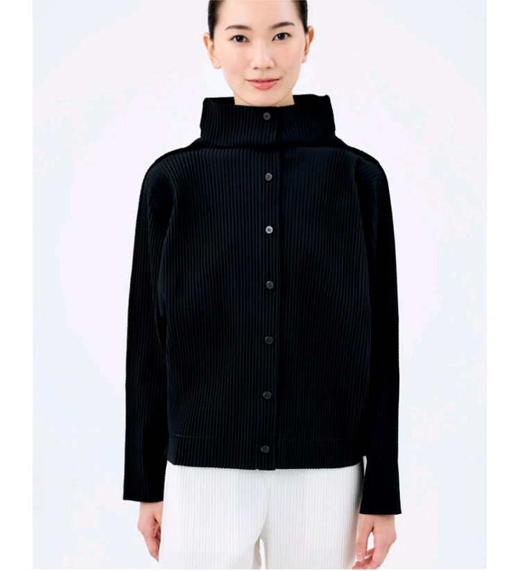 이세이미야케 미 가디건 이미지