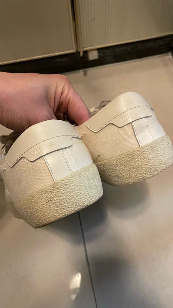 생로랑 빈티지 로고 로우탑 스니커즈 41사이즈 이미지