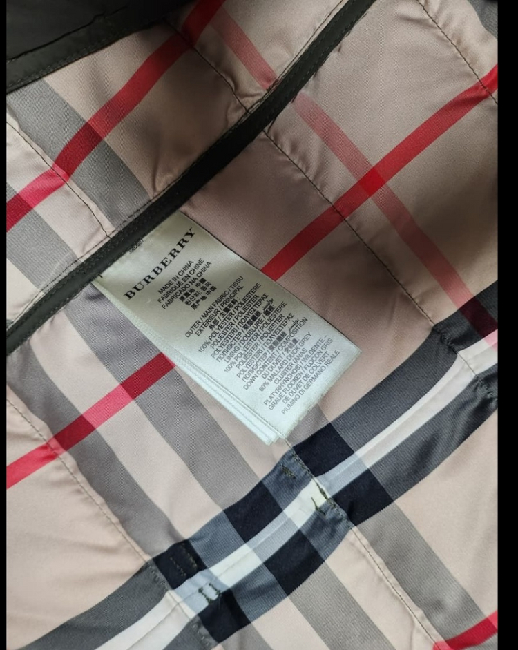 버버리브릿 롱패딩 이미지