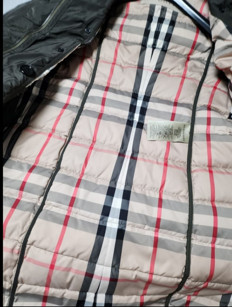 버버리브릿 롱패딩 이미지