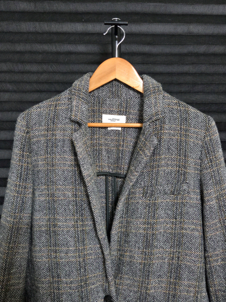 (정품) [이자벨 마랑 에뚜왈] 찰리 헤링본 울 자켓 | 00168 이미지