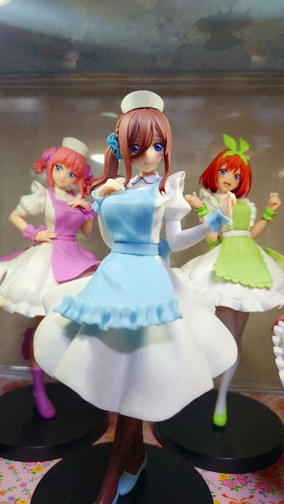 5등분의 신부 메이드 간호사 카페 5종 풀셋 이미지