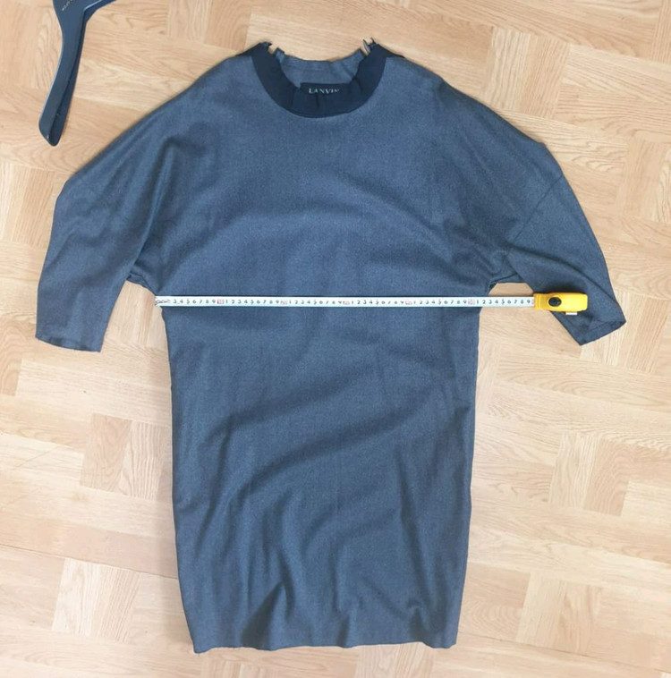 한섬 랑방컬렉션 시그니처 입체소매 리본바이어스 디테일 원피스 이미지