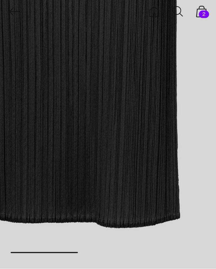 플리츠플리즈 베이직스커트 블랙 2 사이즈 새상품(25.12 구입) 이미지