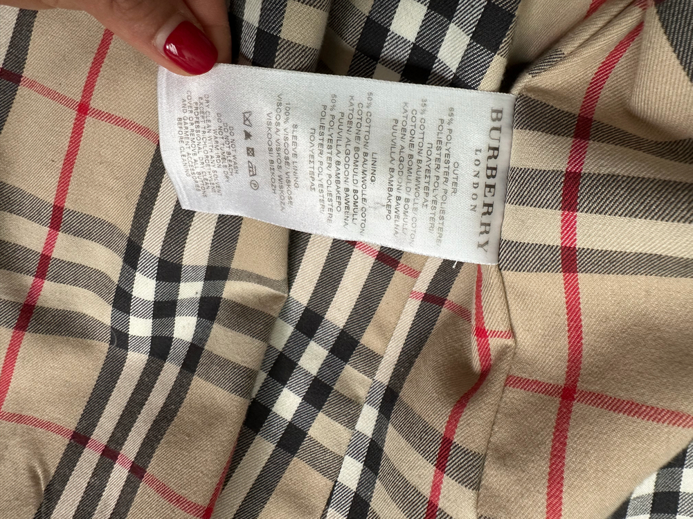 버버리 더블트렌치코트39만착불(드라이완료/런던매장구입) 이미지