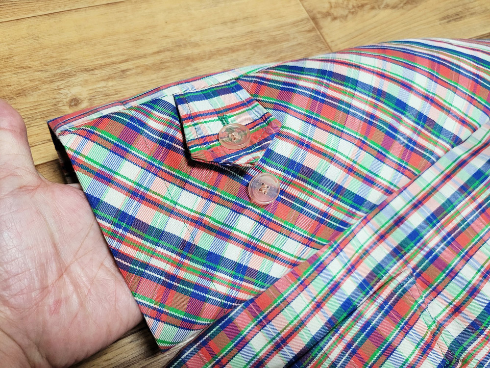 버버리(Burberry) 마이크로체크 실크 블렌드 카코트 55-66 이미지