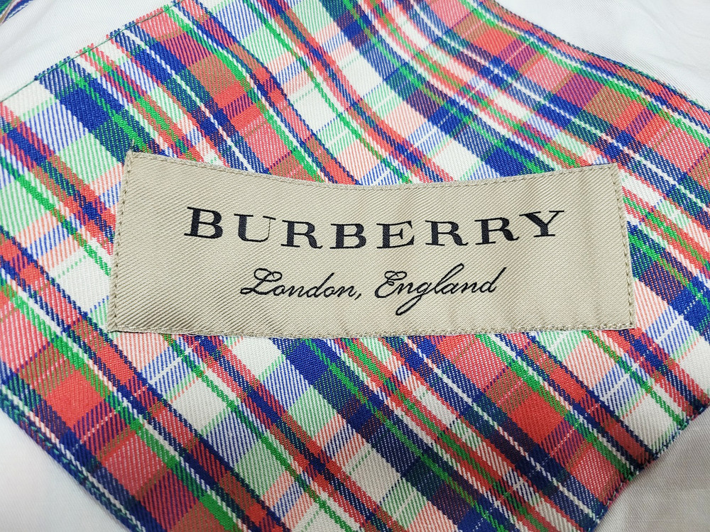 버버리(Burberry) 마이크로체크 실크 블렌드 카코트 55-66 이미지