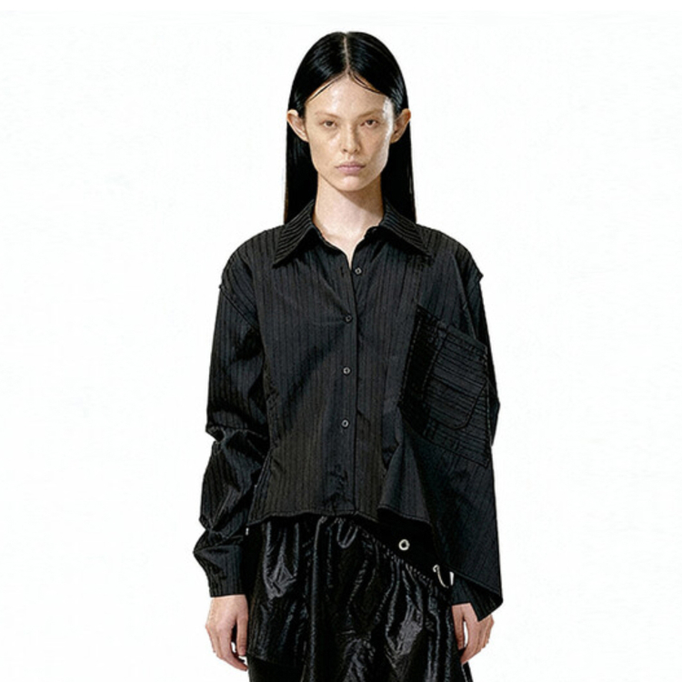 아드베스(ARTS DE BASE) 드레이핑 셔츠 프리사이즈 새상품 이미지