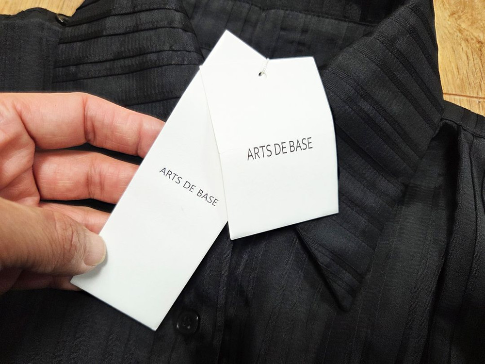 아드베스(ARTS DE BASE) 드레이핑 셔츠 프리사이즈 새상품 이미지