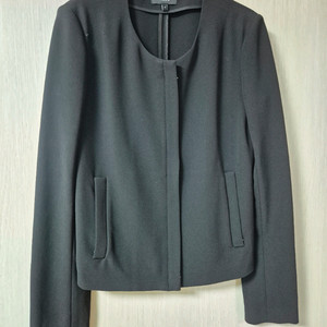 띠어리 자켓 레이온 집업 자켓 0 ( 44) 블랙 이미지