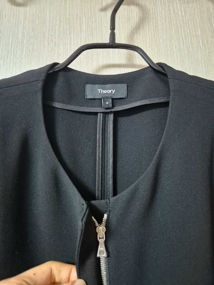 띠어리 자켓 레이온 집업 자켓 0 ( 44) 블랙 이미지