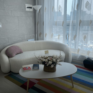 3-4인용 아쿠아텍스 패브릭 쇼파 이미지