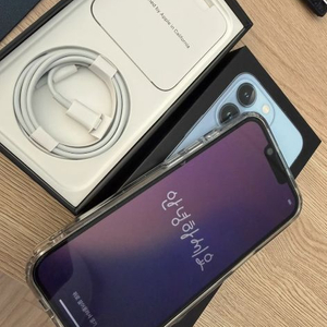 아이폰13프로 512기가 시에나블루 이미지