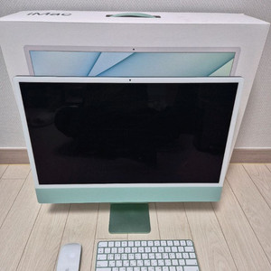 애플 아이맥 M1 24인치 램8, 512g 고급형 이미지