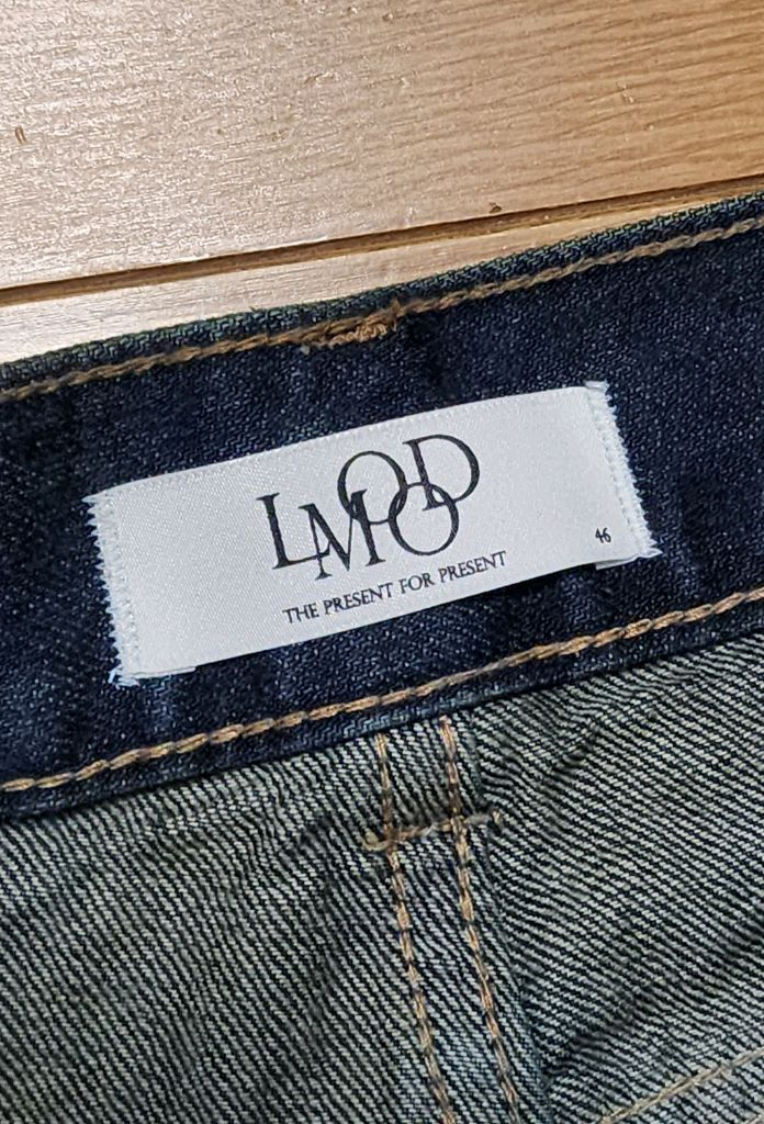 [엘무드] 맥스와이드 데님 더트블루 46 이미지