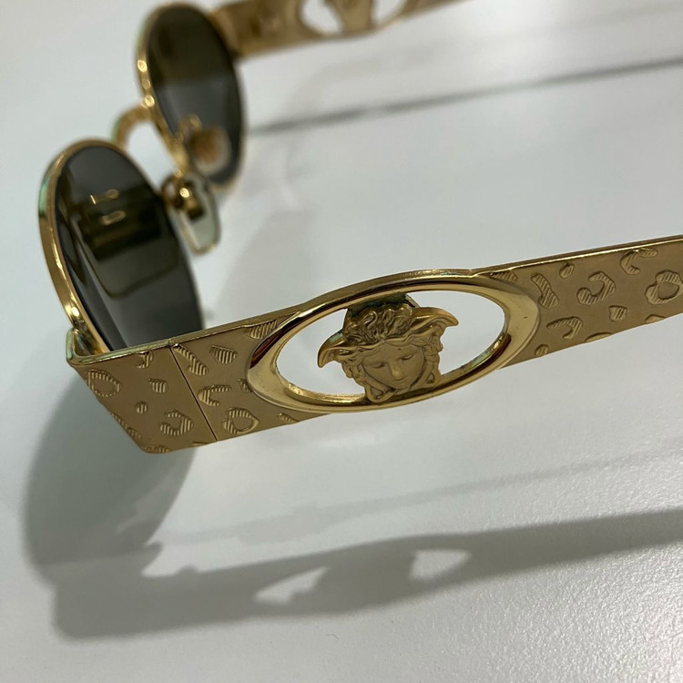 [Versace] 80s 베르사체 레오파드 메두사 선글라스 이미지