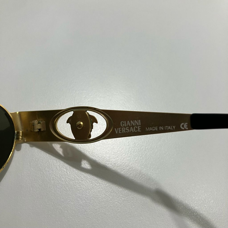 [Versace] 80s 베르사체 레오파드 메두사 선글라스 이미지