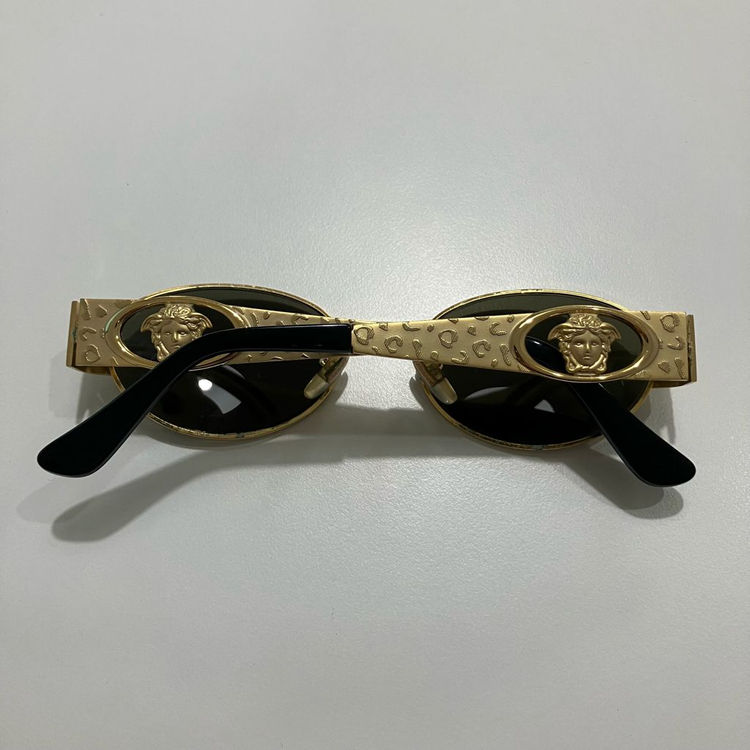 [Versace] 80s 베르사체 레오파드 메두사 선글라스 이미지