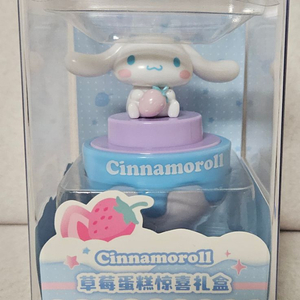 산리오시나모롤 딸기케이크피규어 이미지