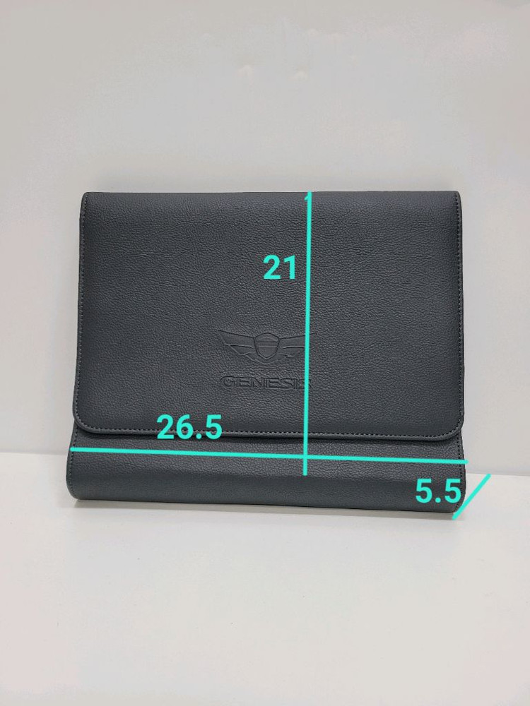 제네시스 가죽 클러치 이미지
