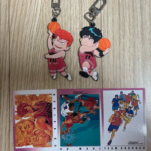 [슬램덩크] 고전굿즈&책&영화 특전 세트 이미지