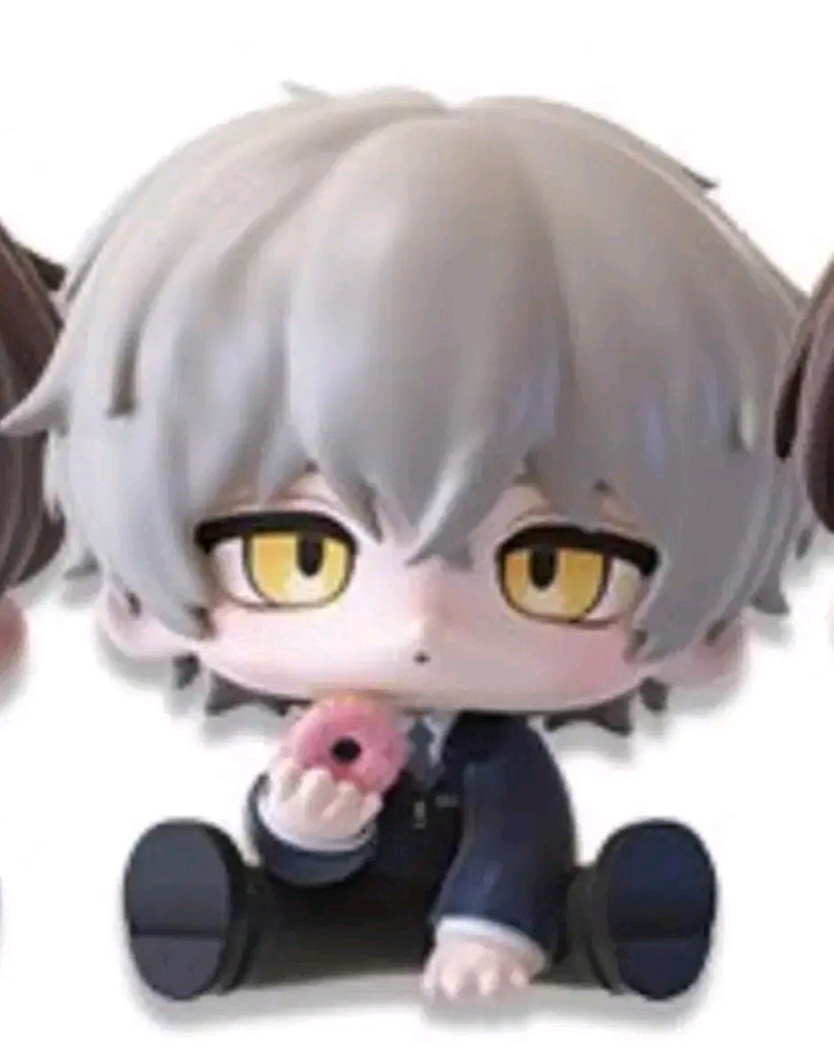 괴담출근 공식 팝업 굿즈 J3 모두 앉아 피규어 5cm 인형 이미지