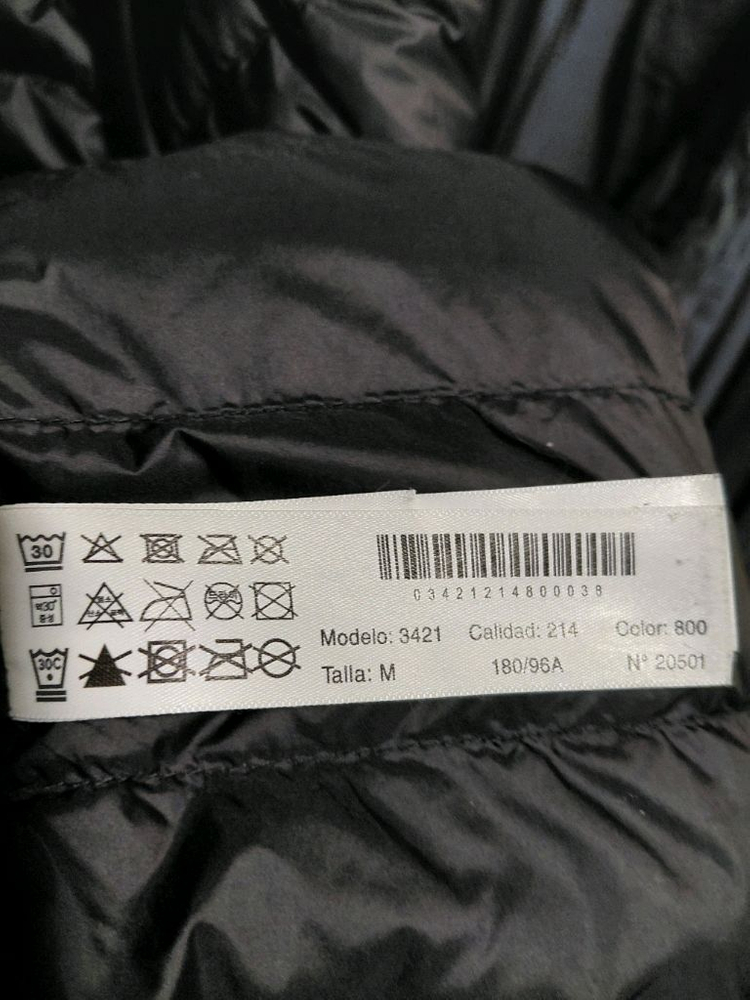 [마시모두띠]발수,방풍 초경량 덕다운 후드 패딩 100사이즈 이미지