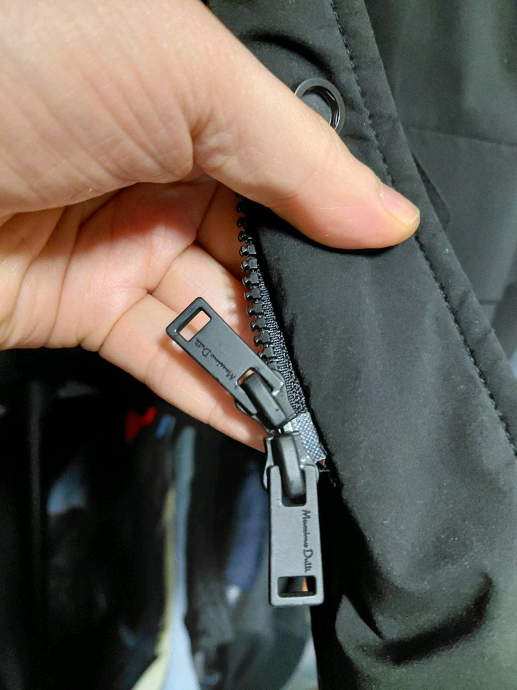 [마시모두띠]발수,방풍 초경량 덕다운 후드 패딩 100사이즈 이미지