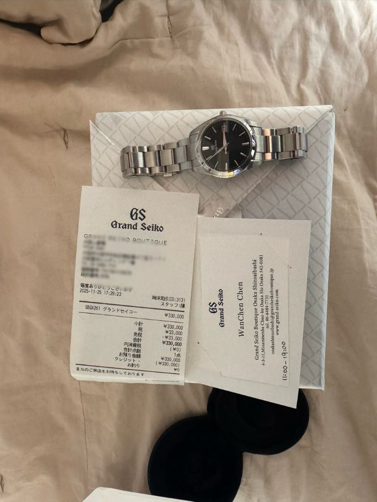 그랜드세이코 sbgx261 이미지