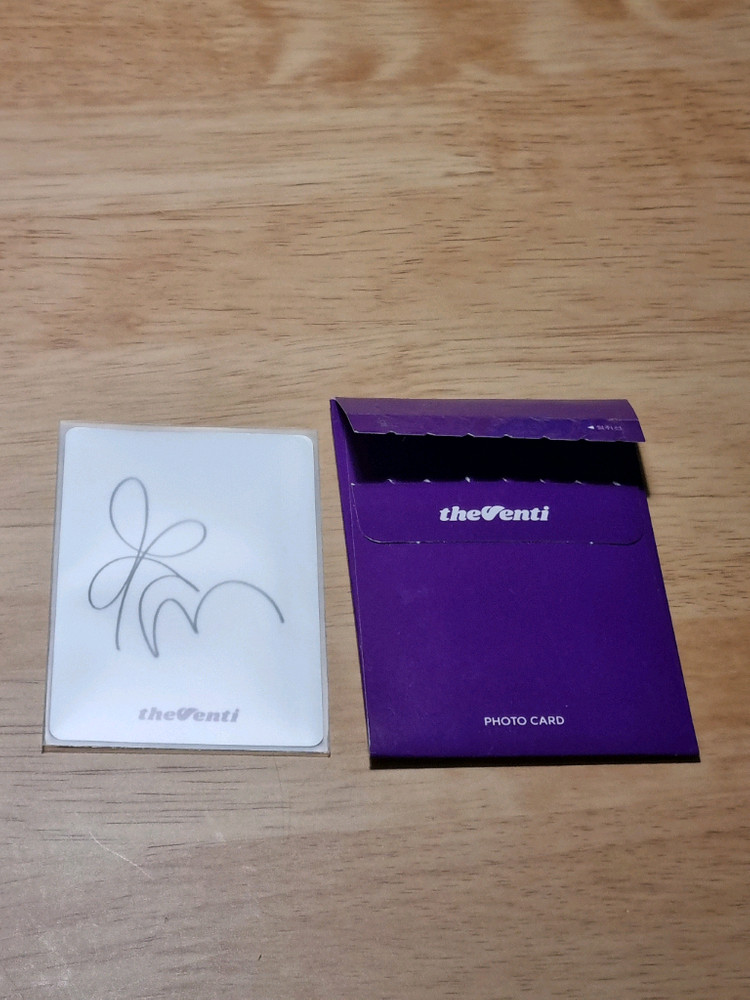 새상품 지드래곤 더벤티 포토카드 이미지