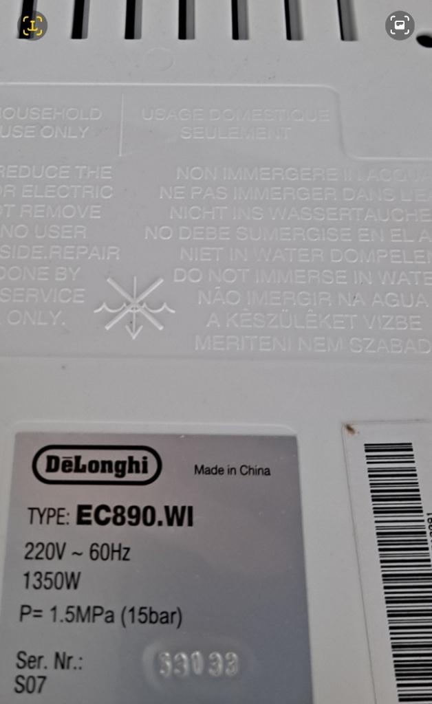 드롱기 데디카 플러스 반자동 에스프레소 커피머신 콜드브루 이미지