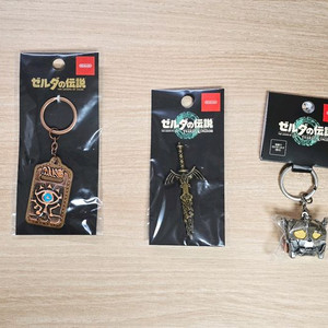 닌텐도 팝업 젤다의 전설 키링(미개봉/일괄) 이미지