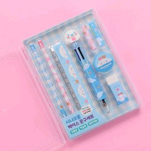 산리오 시나모롤 문구세트 1통 미개봉새것 이미지