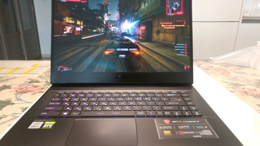 MSI GP66 10UG 고성능 게이밍 노트북/RTX3070,1.5TB 이미지