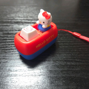 헬로키티 보트 키캡 스트랩 이미지