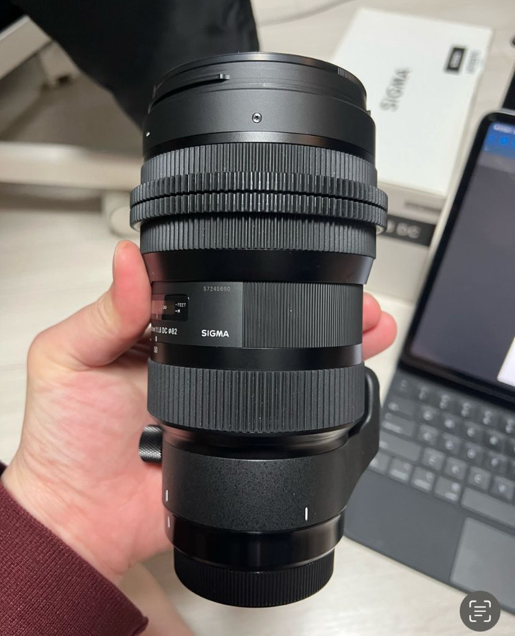 시그마 50-100 1.8 EF 마운트 이미지