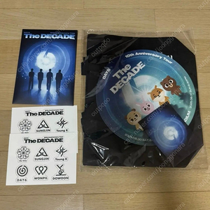 데이식스 입장키트,마이데이 5기 키트,타투스티커 이미지