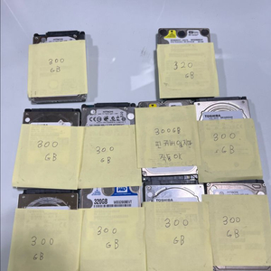 2.5인치 노트북 컴퓨터 하드디스크 외장하드 300GB 이미지