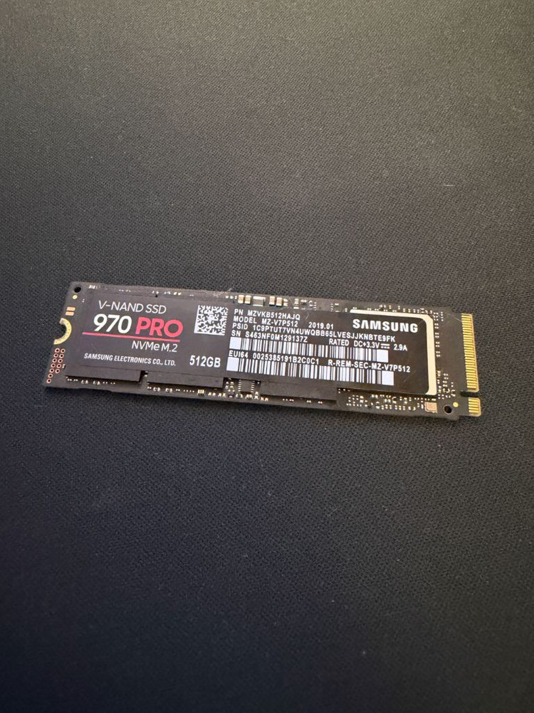 삼성 970 PRO M.2 NVMe 512GB 이미지