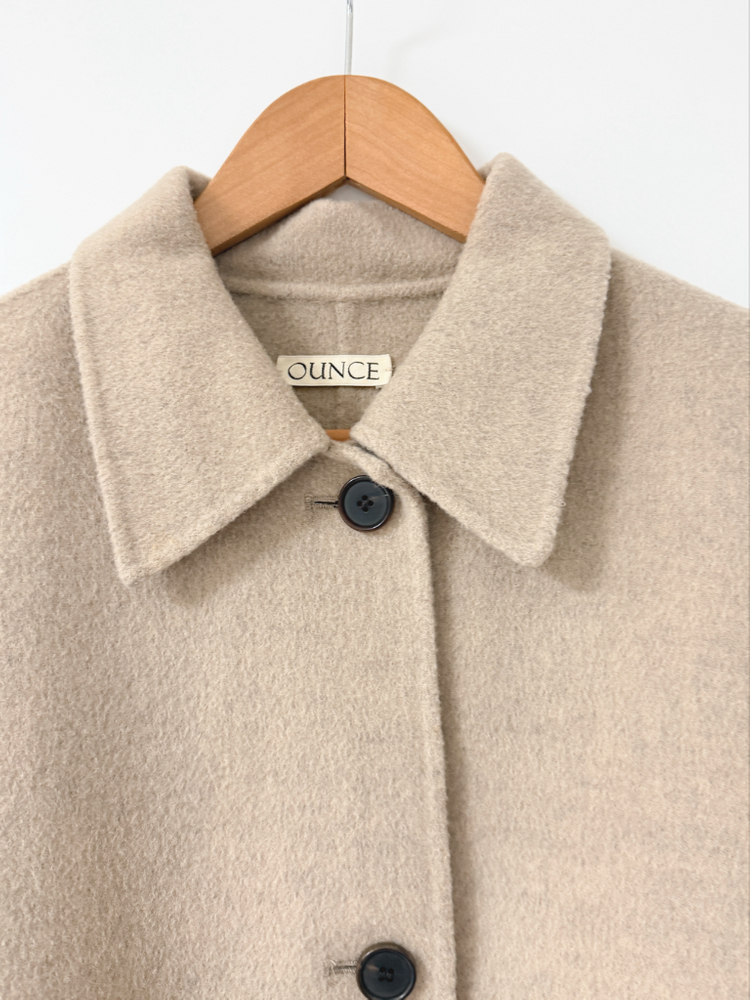 ounce 온스 로어 핸드메이드 숏 코트 판매 이미지