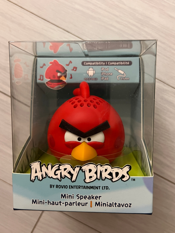 앵그리버드 미니 포터블 스피커 5종 세트 이미지