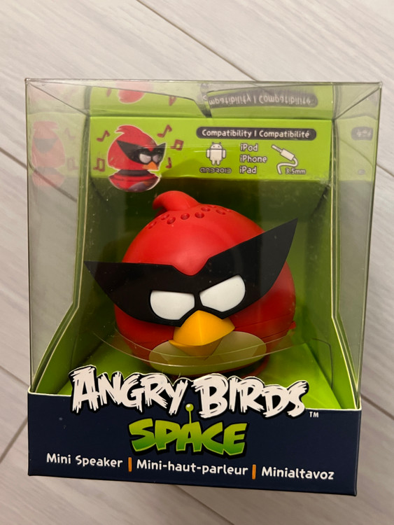 앵그리버드 미니 포터블 스피커 5종 세트 이미지