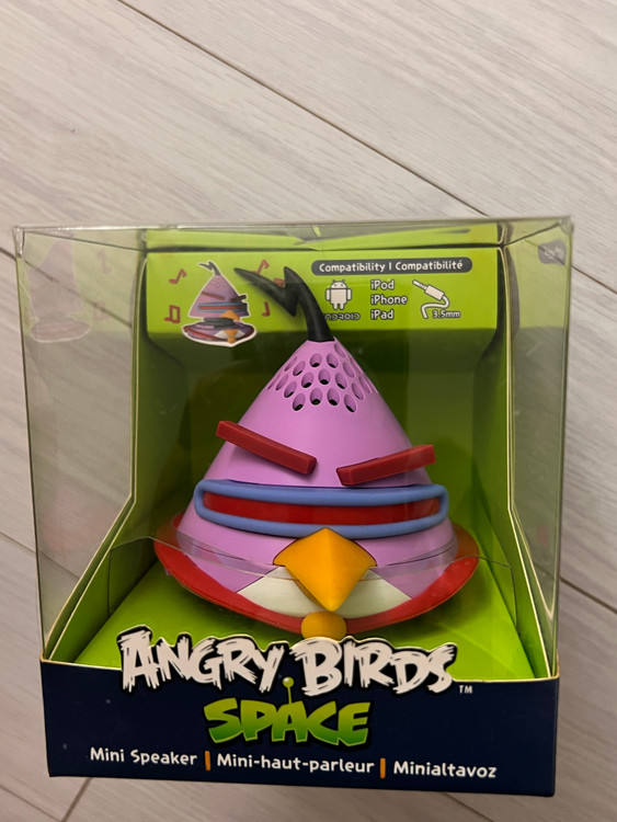 앵그리버드 미니 포터블 스피커 5종 세트 이미지