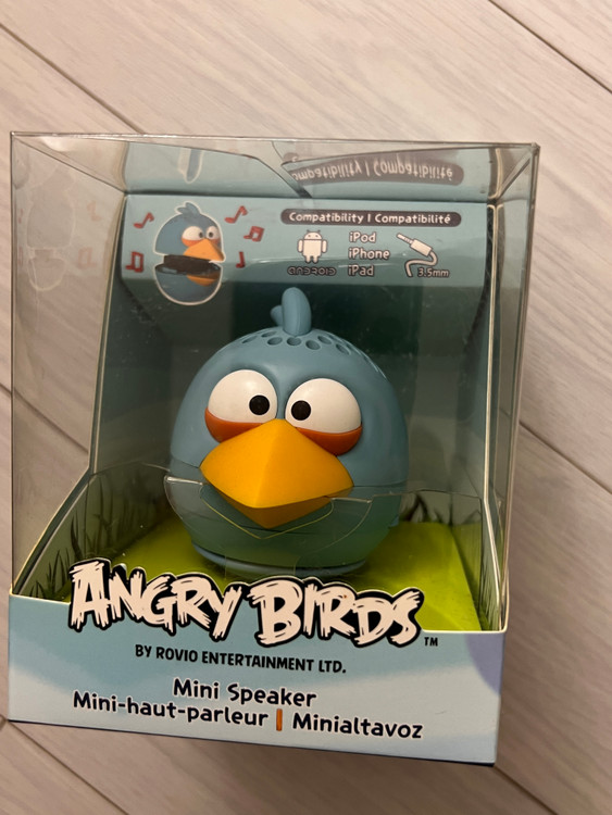 앵그리버드 미니 포터블 스피커 5종 세트 이미지