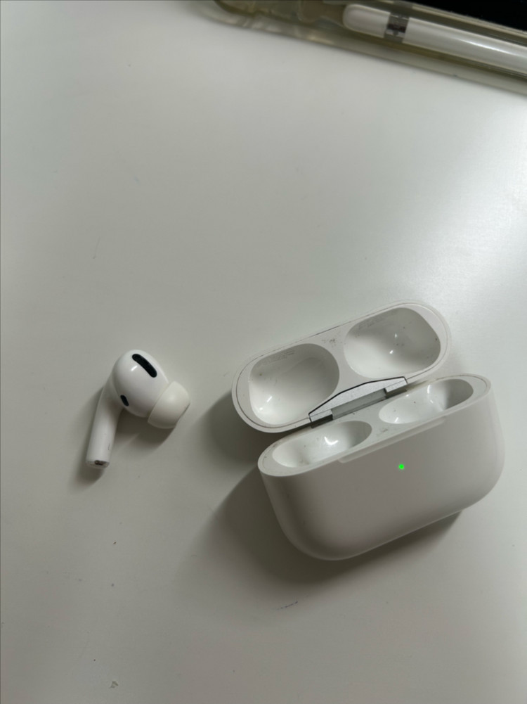 애플 에어팟 프로 1세대 본체 + 왼쪽 팝니다 이미지