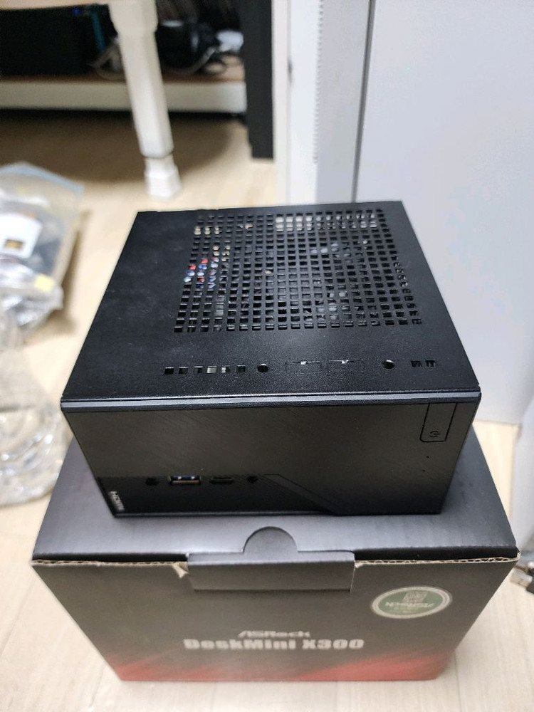 라이젠 5500GT 데스크미니 X300 SFF 초미니PC 사무용PC 이미지