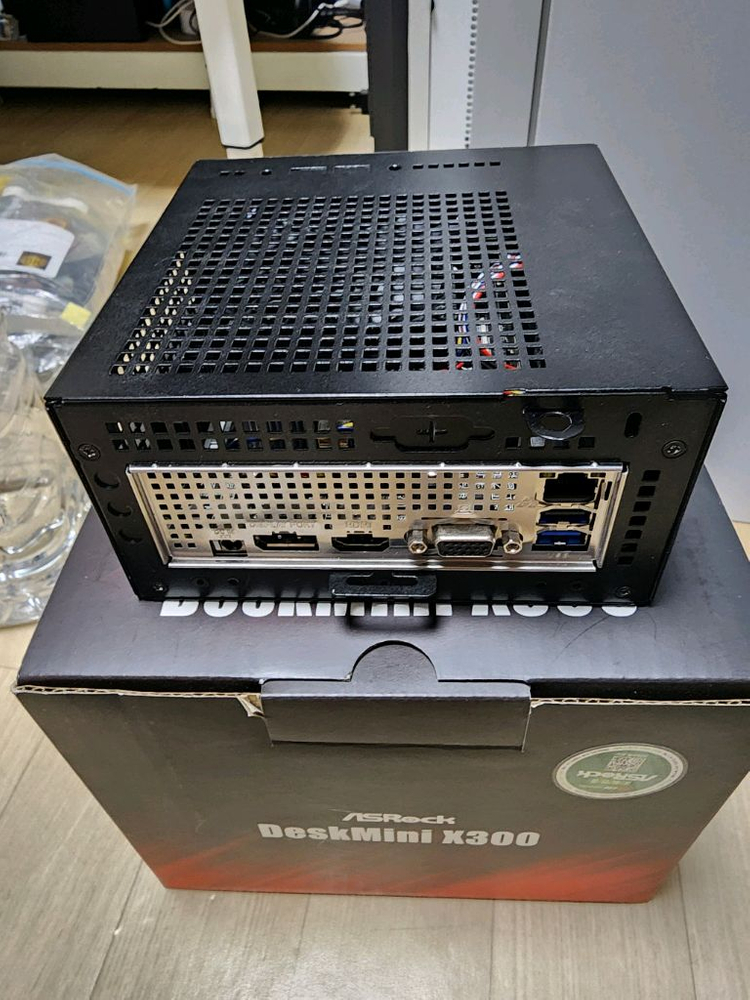 라이젠 5500GT 데스크미니 X300 SFF 초미니PC 사무용PC 이미지