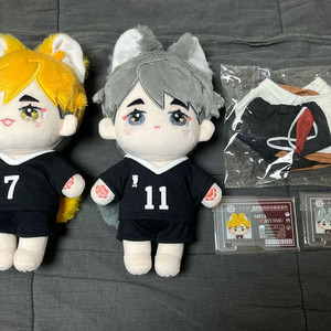 하이큐 미야아츠무&오사무 솜인형 2종 일괄 이미지